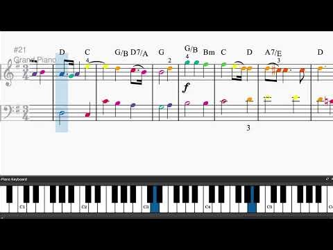"Jupiter" from "The Planets" op. 32 - Easy piano tutorials with sheet music