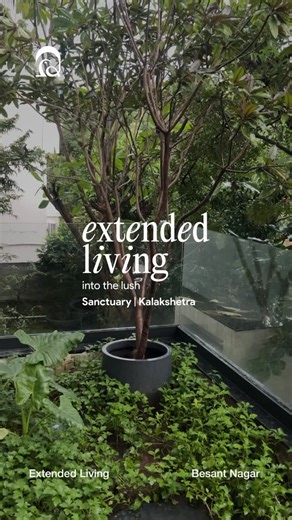 Sanctuary Spaces | Living spaces feel better when they open out. This extended balcony is built to hold real greenery, real moisture, and real use. Careful... | Instagram