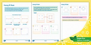 Drawing 2D Shapes (Ages 7 - 8)