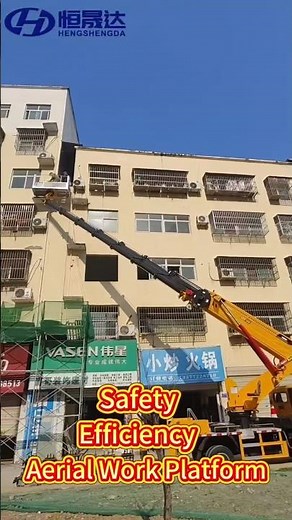 Tired of dangerous high-altitude work? Our aerial work platforms offer maximum safety for workers!