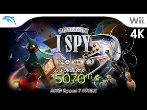 Ultimate I SPY (4K / 2160p / 60fps) | Dolphin Emulator 2506-121 | Nintendo Wii