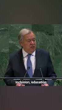 #UN Secretary-General outlines 2026 priorities, urges united and inclusive societies.