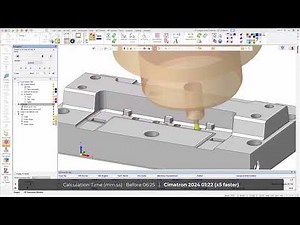 5-Axis Auto Tilting - Cimatron 2024 Highlights