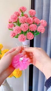 735K views · 6.5K reactions | DIY Carnation Flowers – Handmade Fabric Flower Craft Tutorial! | Art, Crafts and Journals | Facebook