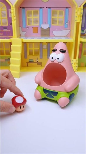 Patrick and magic mushroom make Woody and Buzz grow bigger#toystory #funny #satisfying