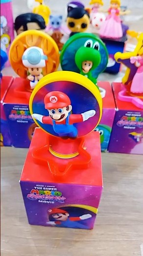 Unboxing McDonald's Super Mario Galaxy Movie Happy Meal Toy: Mario