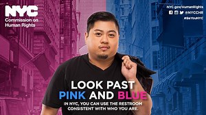 NYC Launches U.S.'s First Public-Funded Ads Supporting Gender Identity Bathroom Use