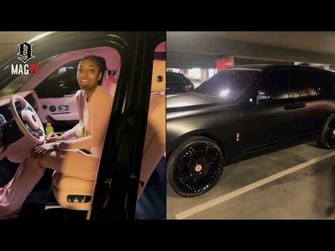 Angel Reese Buys A $500K Pink Custom Rolls Royce Cullinan! 🚘