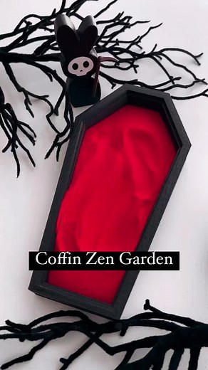 Coffin Zen Garden Creations by Crystal Stennett