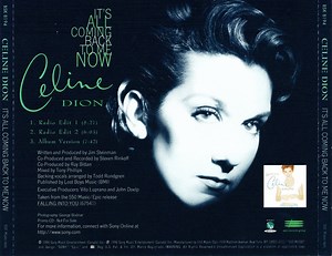 Celine Dion - It's All Coming Back To Me Now