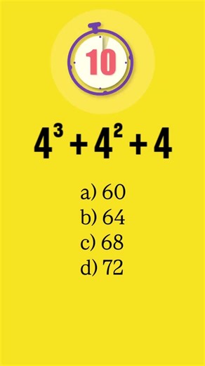 Genius IQ Test math puzzle🔥 #maths #algebra #mathquiz #mathematics