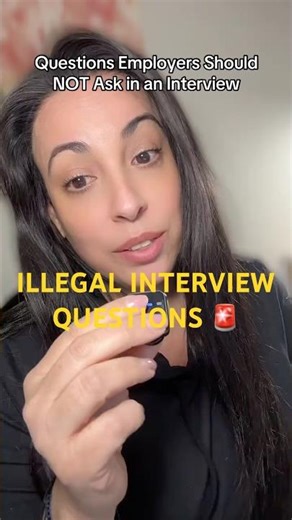 Illegal Interview Questions You Need to Know 🚨
