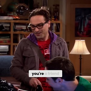 Leonard gets Sheldon a thoughtful gift. Sheldon's response? To tell Leonard he's annoying and off the team! Ouch. Friendship is tough. #BigBangTheory #Sheldon #Leonard #Friendship #Comedy | Bazinga Moments
