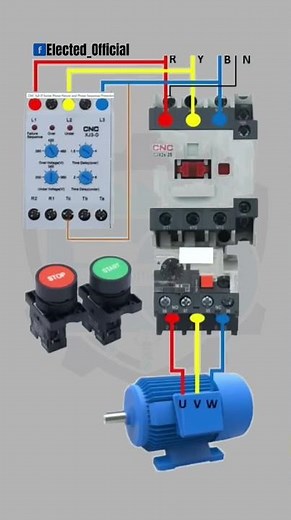 Wiring wizardry in action! ⚡️💡🔩 Mastering the art of electrical connections. ⚙️😊