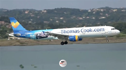 ✈️ Thomas Cook at Corfu🇬🇷 #planespotting #avgeek #airbus | Just Planes