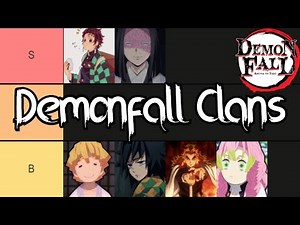 The Absolute BEST Clans in Demonfall... | First Impressions Clan Tier List | Roblox Demonfall |