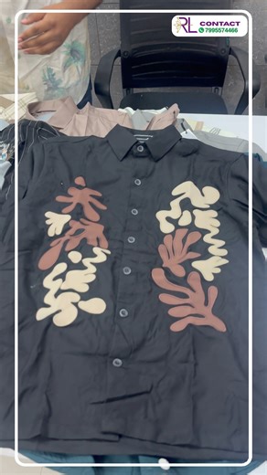 Ramalakshmana Cloth Stores on Instagram: "Korean Style Shirts Collection 👕 Different premium fabrics available 🌟 Stylish Applique Designs 🧵 Beautiful Hand Work 🎨 Trendy Block Designs ✨ Imported & Smooth Fabric Sizes Available: M to XXL Perfect blend of comfort & classy Korean fashion vibes 💯 Online Via Instagram & WhatsApp For More Details Contact : 7995574466 . . . . #RamalakshmanaClothStores #KoreanStyleShirts #MensFashion #AppliqueDesign #HandWorkShirts #BlockPrintDesign #ImportedFabric