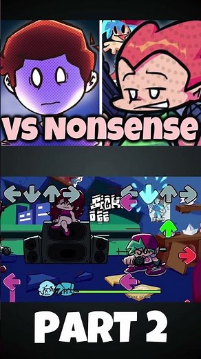 FNF - VS Nonsense v1.5 (PART 2|Reoccurance) [Community Update] (FNF MOD) #shorts