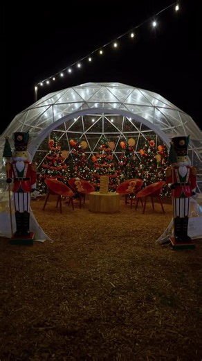 ✨ Rare Last-Minute Igloo Opening 📅 December 26th | 5:30 PM 🎄 Theme: Vintage Christmas ❄️ Two-hour private igloo experience ❄️ Up to 15 guests 💫 $300 Experience Includes: • 4-pack of s’mores • Private fire pit • Yard games • Dedicated server for food & beverages 📩 To reserve, email Snowglobe@DesertFarmLights.com ✨ General admission sold separately . . . . #DesertFarmLights | Desert Farm Lights