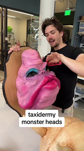 Handmade Taxidermy Monster Heads by Grundle Head – Semi-Annual Sale