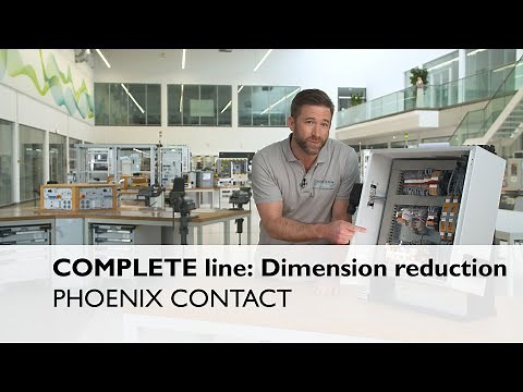 Dimension reduction at the control cabinet with COMPLETE line products