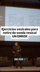 Ejercicios vesicales para retiro de sonda vesical UN ERROR #enfermeria #pacientecritico | Enfermeria en Corto