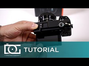 SONY ALPHA A6300 TUTORIAL | Can I Tilt The Screen for Selfies?