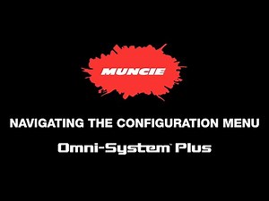 Omni-System™ Plus – Navigating the Configuration Menu