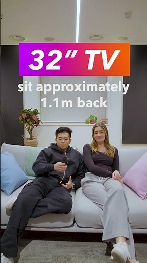 Setup Tip: How far should you sit from your TV?