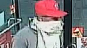 Crime of the Week: Man in 'W' cap sought in armed store robbery in Socorro