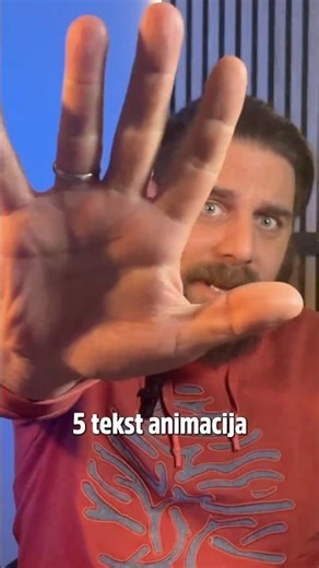 5 Tekst Animacija koje MORAŠ da znaš! 🔥 #aftereffects #tutorial