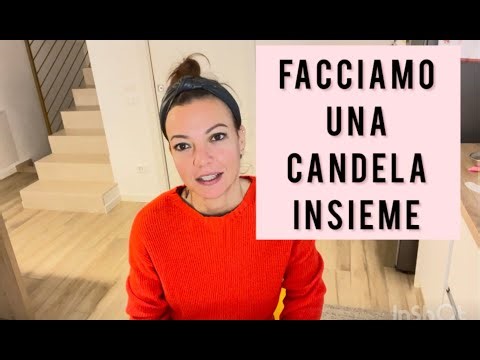 COME FARE CANDELE IN CERA DI SOIA | DIY CANDELA IN CERA DI SOIA