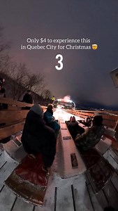 Follow @ferlattez for the best winter activities in Quebec! ❄️🩵 Looking for the ultimate winter thrill in Old Québec City? Don’t miss the legendary Toboggan Slide on Dufferin Terrace, one of the city’s oldest and most iconic attractions — right beside the Château Frontenac 🏰 Reach speeds of up to 70 km/h as you race down overlooking the St. Lawrence River! 🌊 This must-try Quebec winter experience is perfect for families, couples, and adventure lovers. 🎟️ 1 ticket = 1 ride per person 🛷 Tobog