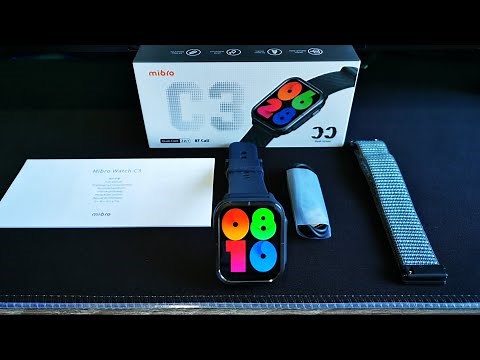 Mibro C3 Smartwatch - Unboxing and Quick Tour