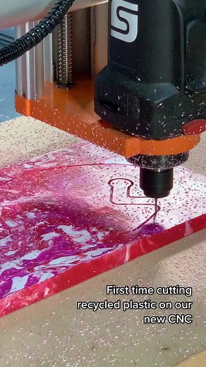 Precision Cutting Recycled Plastic with StepCraft CNC