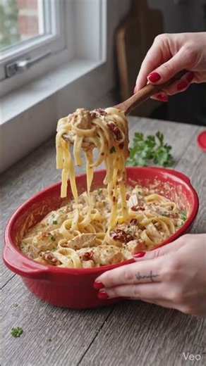 Ultimate Cheesy Chicken Pasta Bake 🍝 | Creamy Comfort Food