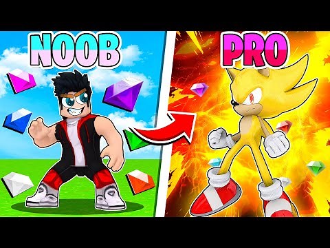 I FOUND THE *SECRET* CHAOS EMERALDS and BECAME SUPER SONIC in Roblox