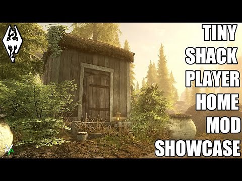 Xbox Skyrim SE: TINY SHACK Player Home Mod Showcase