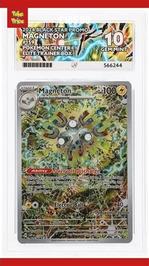 💸 Rare Magneton sold for £185.00 😳 #pokemon