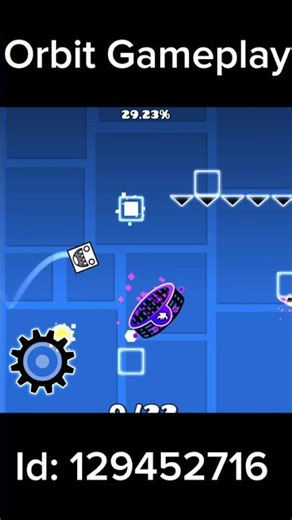 Orbit gameplay #geometrydash #funny #orbit #zoink #gaming #games #shorts