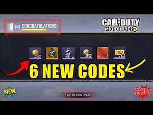 ⚠️ EXCLUSIVE CODES ⚠️ REDEEM CODE CODM 2026 | CALL OF DUTY MOBILE REDEEM CODE 2026 COD MOBILE GARENA