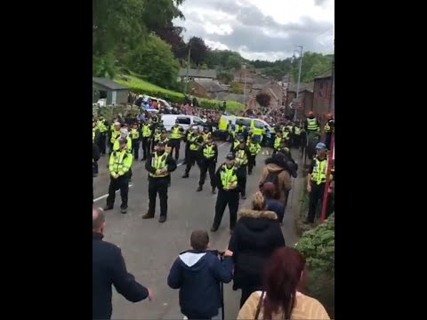 Police Stopping The Mcginley's & Stokes From Fighting At Appleby Horse Fair