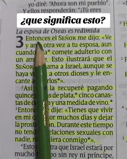 Oseas 3:1 explicado: amor y restauración en la Biblia