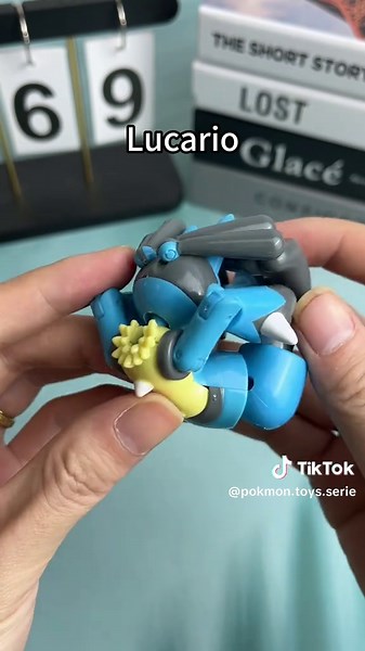 #pokemon #pokemontoys #fyp#diy #Lucario