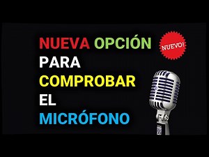 Prueba el sonido de tu micrófono en las comunicaciones. Windows 11 nueva función 🆕