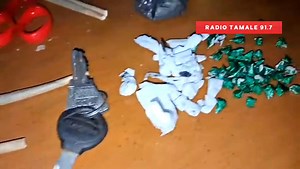 Further intelligence-led operations resulted in the arrest of Kojo Debrah, who was found with dried leaves suspected to be Indian hemp, and Musah Zubelu, who was found in possession of a white substance suspected to be heroin. Both suspects were arrested without incident. The police team later extended the operation to Kumbungu, an area identified as a hub for drug peddling, drug abuse, and other criminal activities. #VoiceOfTamale #VoiceOfTheNorth | RADIO TAMALE 91.7