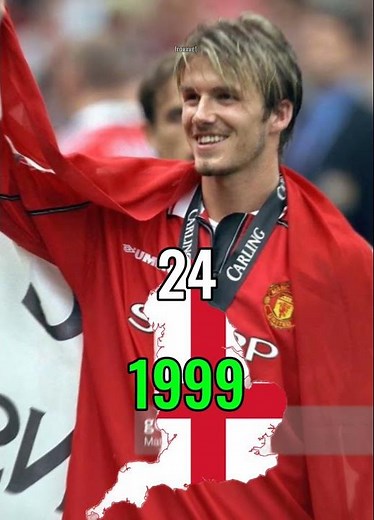 David Beckham Evolution (1985–2026) ⚽🔥 #football #evolution #viral