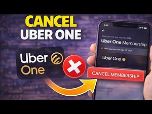 How to Cancel Uber One Membership (1 Tap Fix) 💯