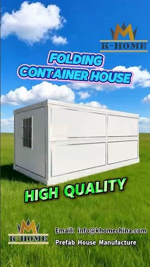 What do you think of the design of this Z-shaped folding house?Would you like to move in?