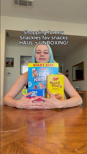 Snackles snack haul and unboxing